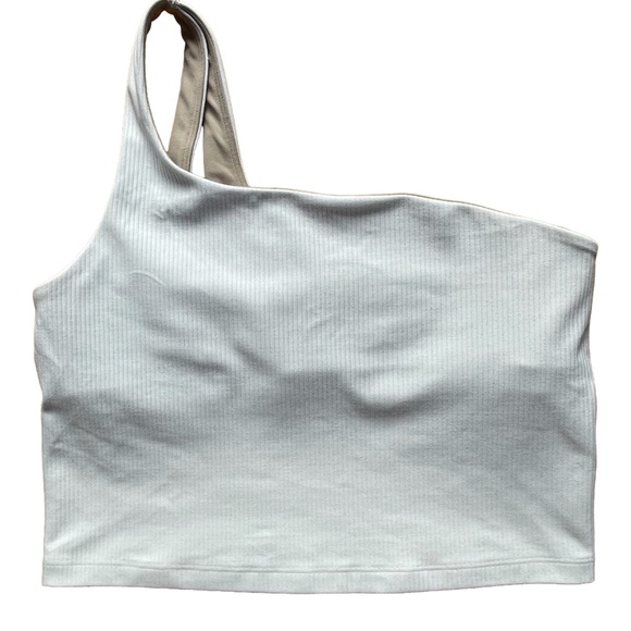 Lululemon Ribbed Nulu Asymmetrical Yoga Tank Top - Picture 3 of 8